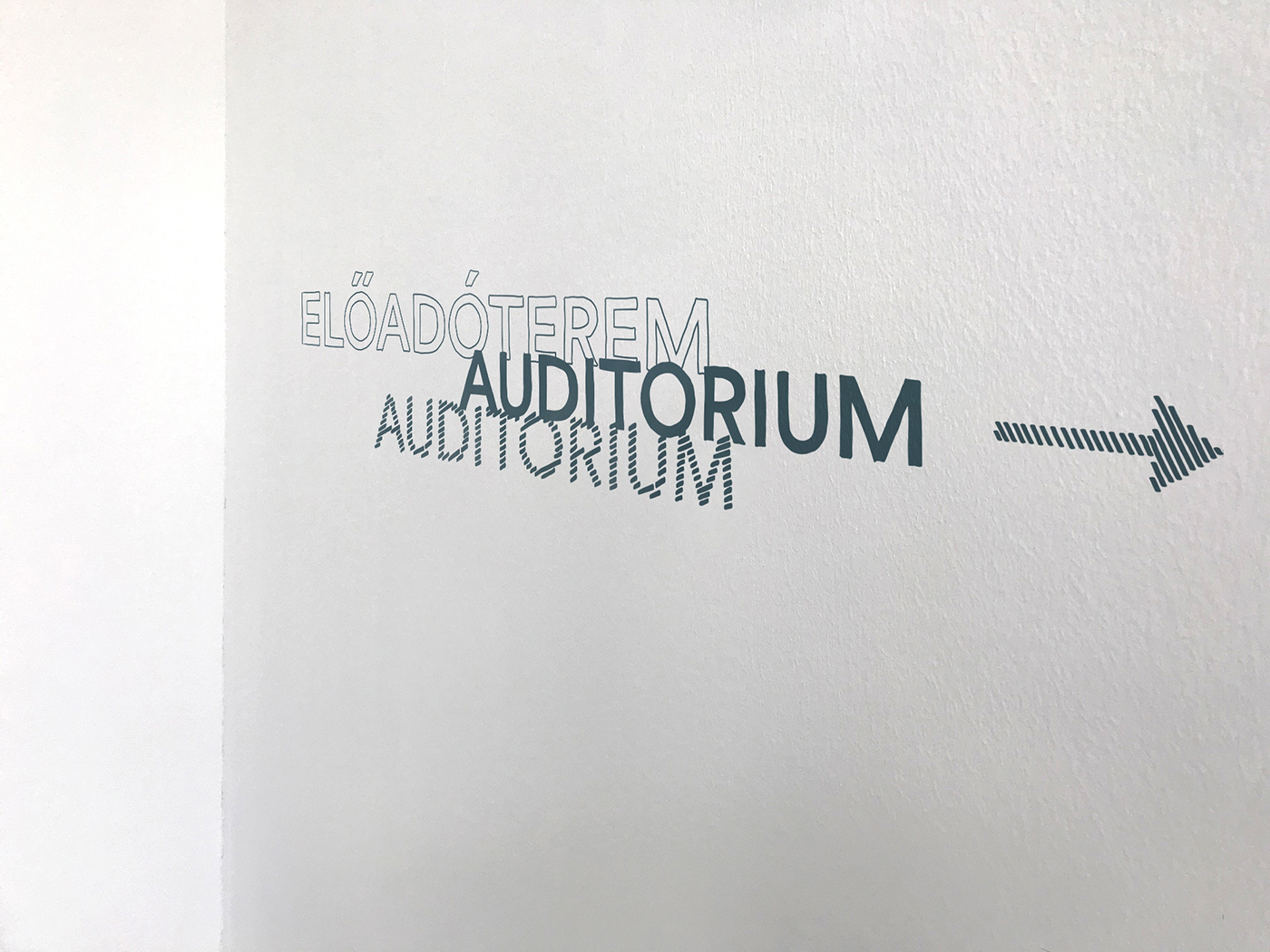 Signalétique directionnelle