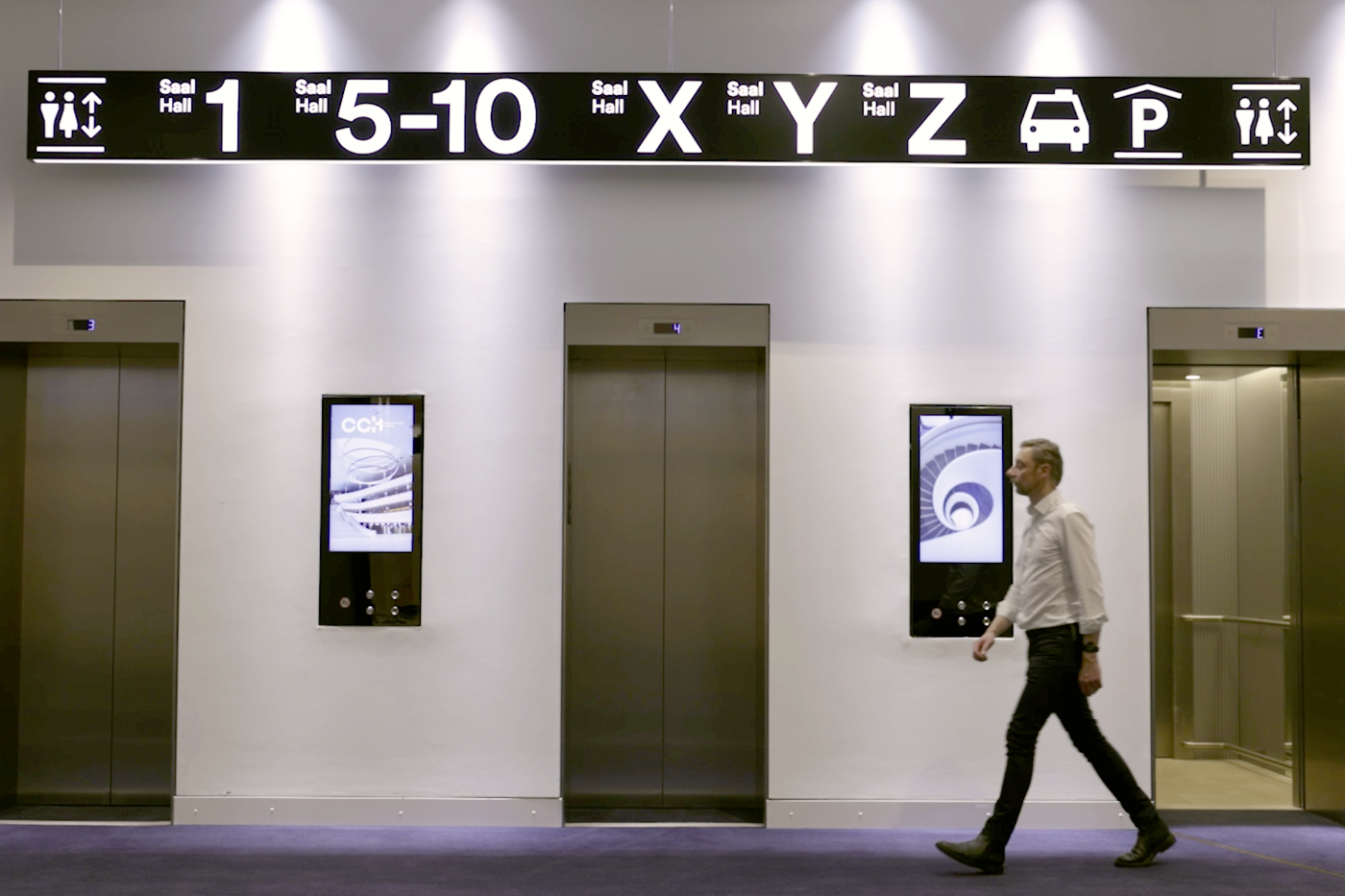 Film: Leitsystem für das CCH