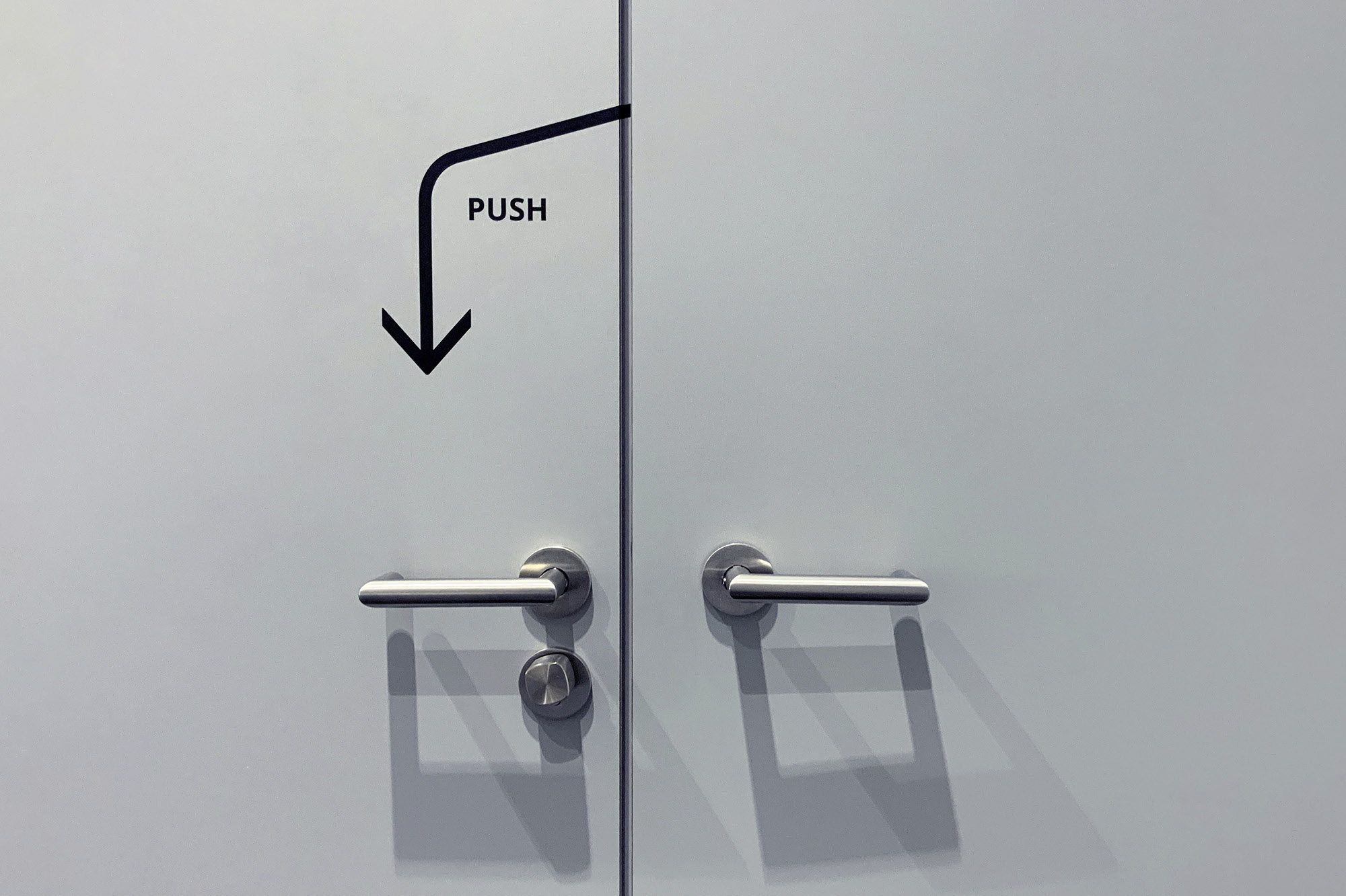 Signalétique de porte