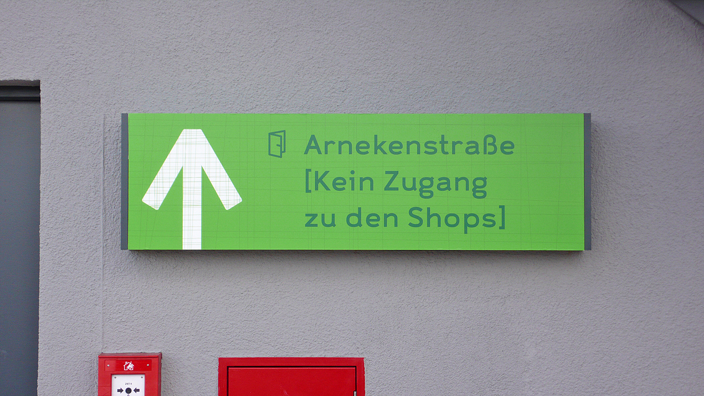 Directional sign