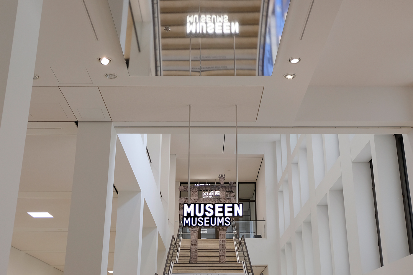 Leuchtender Wegweiser