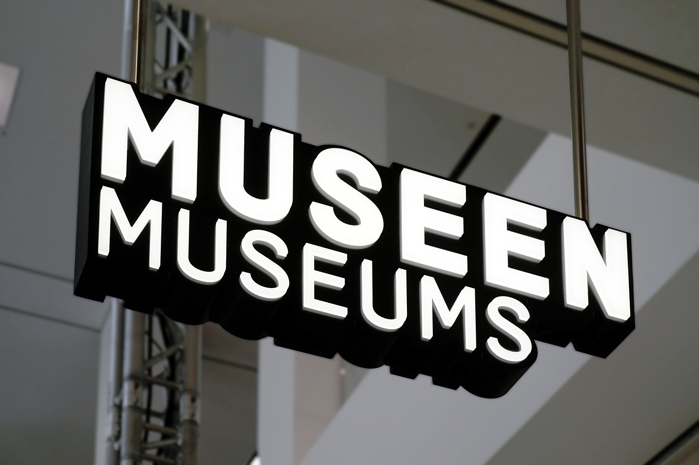 Leuchtender Wegweiser