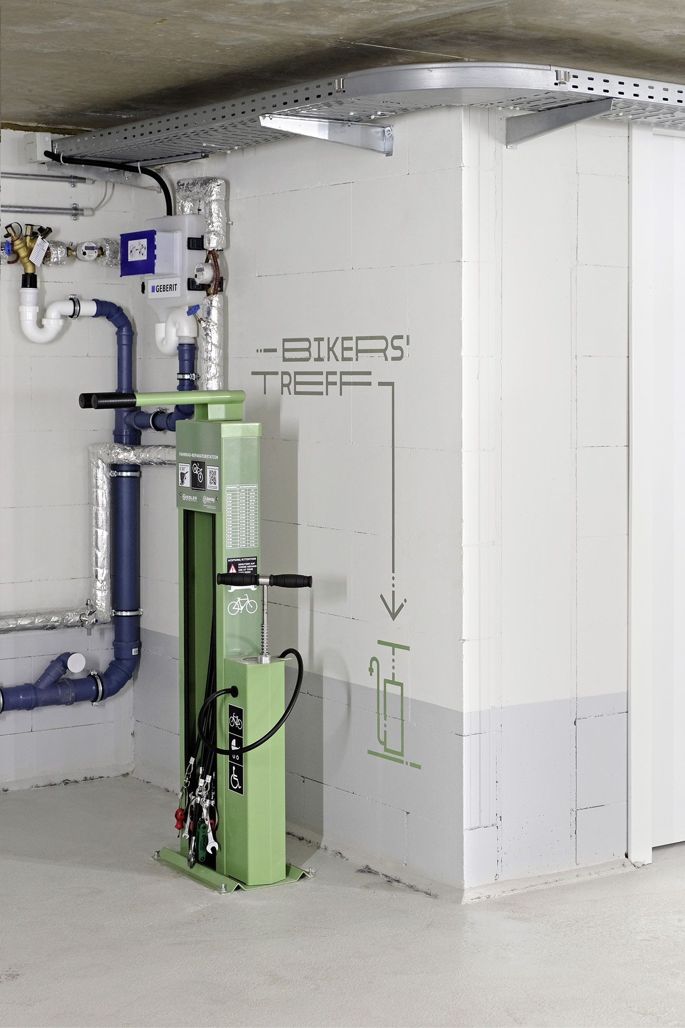 Fahrrad-Reparaturstation