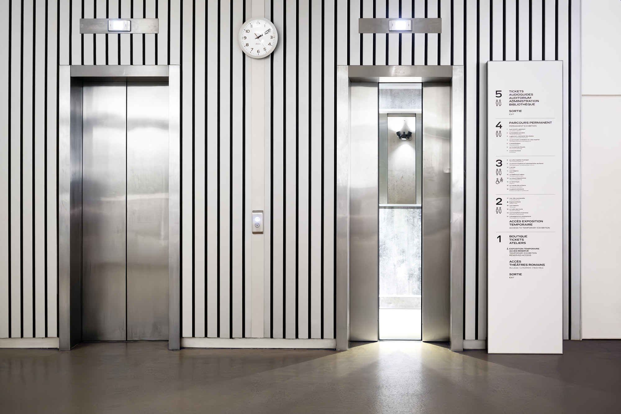 Répertoire d’ascenseur