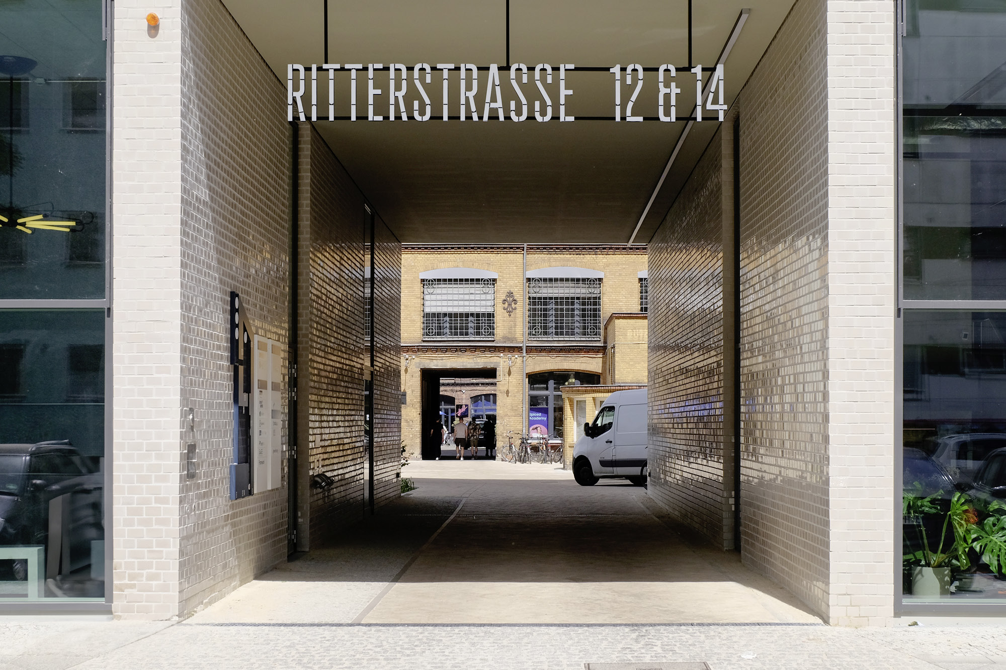 Enseigne d’entrée lumineuse