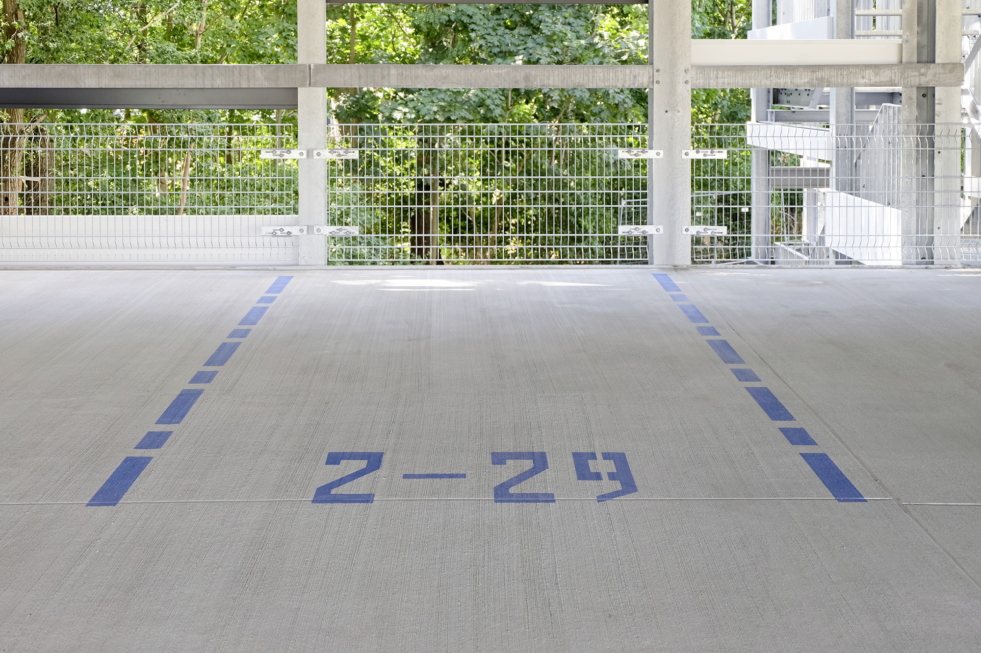 Marquage places de parking