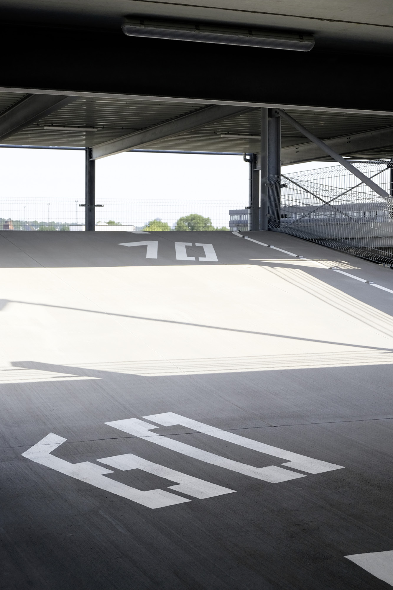 Marquage niveau au sol