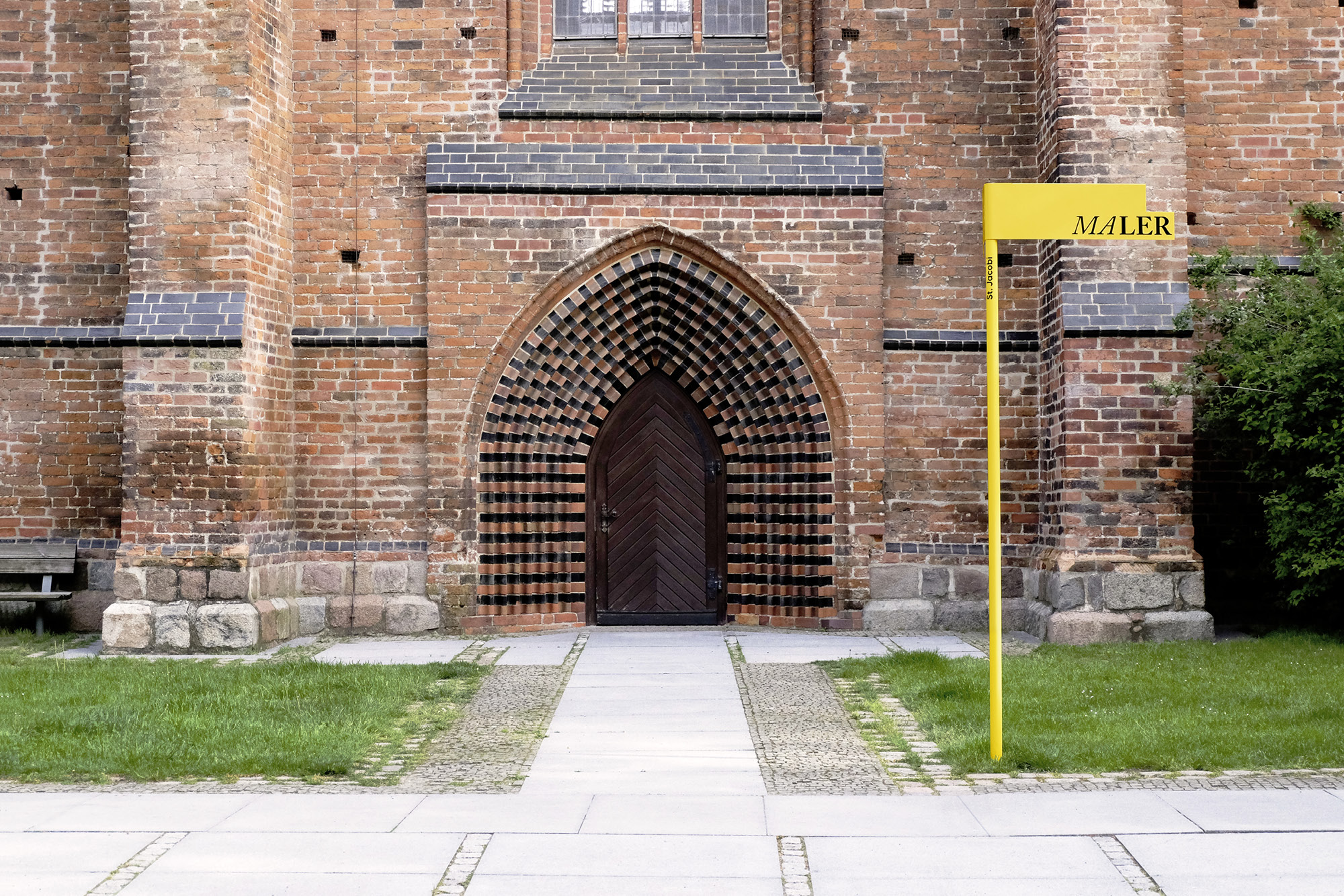 Panneau d’identification lieu évènementiel