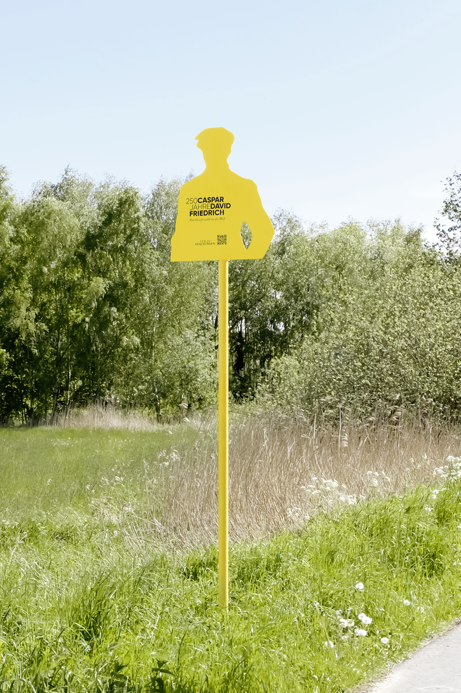 Panneau de bienvenue entrées de ville pistes cyclables