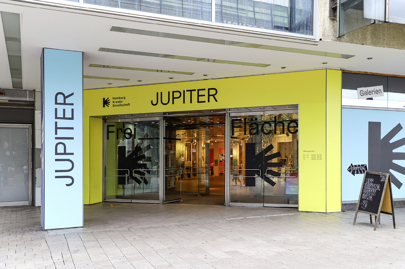 Kennzeichnung Haupteingang