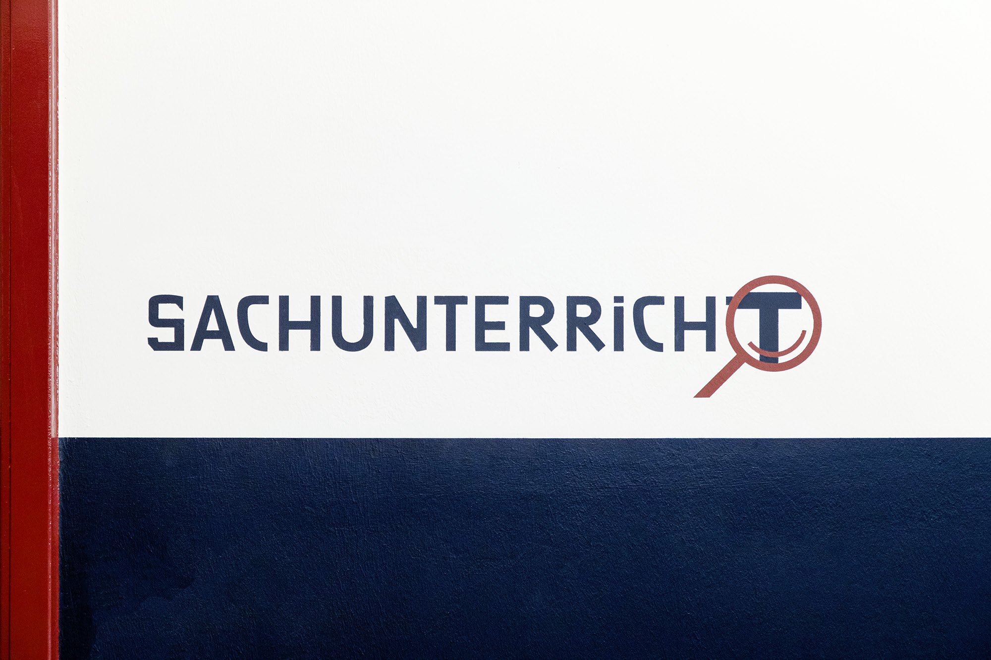 Lettrage d’identification de salle